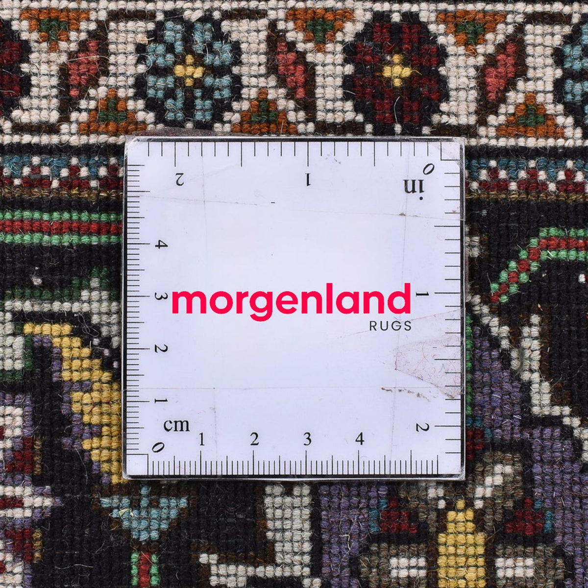 Tappeto Persero - Tabriz - Reale quadrato  - 204 x 193 cm - marrone