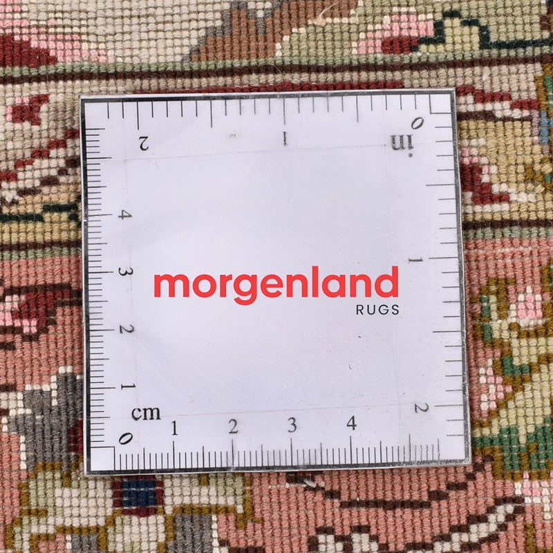 Tappeto corsia Tappeto Persero - Tabriz - Reale - 203 x 81 cm - crema