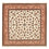 Tappeto Persero - Tabriz - Reale quadrato - 210 x 204 cm - beige chiaro