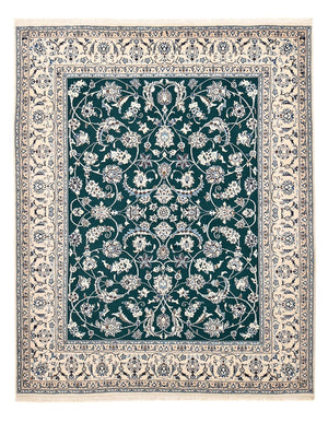 Tappeto Persero - Nain - Reale - 254 x 198 cm - verde scuro