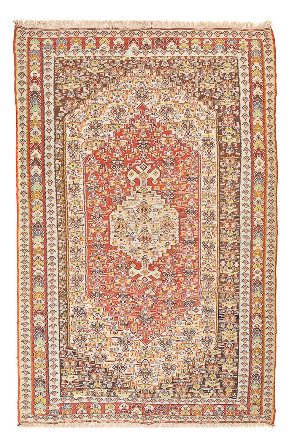 Tappeto Kelim - Orientale - 260 x 164 cm - rosso