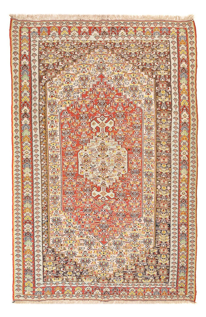 Tappeto Kelim - Orientale - 260 x 164 cm - rosso