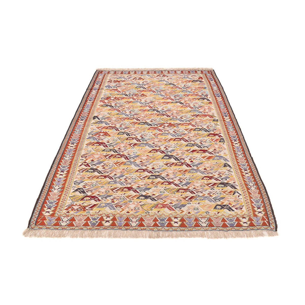 Tappeto Kelim - Orientale - 255 x 160 cm - caramello