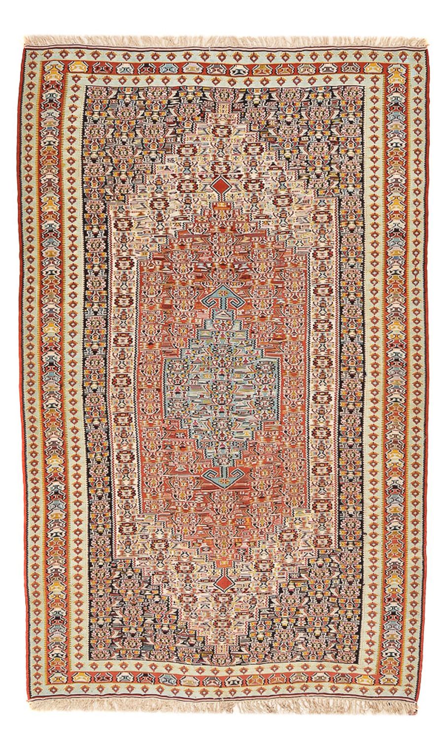 Tappeto Kelim - Orientale - 250 x 160 cm - rosso chiaro