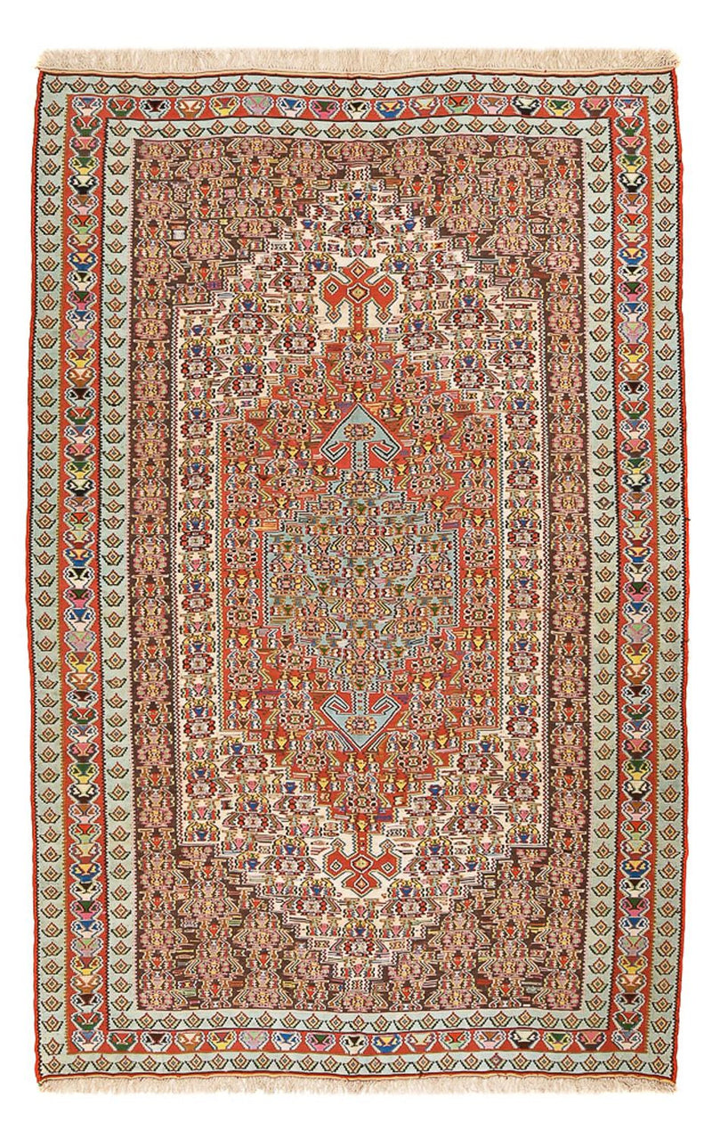 Tappeto Kelim - Orientale - 258 x 160 cm - rosso chiaro