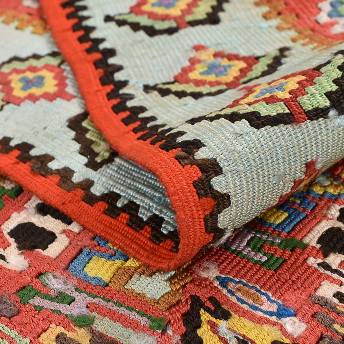 Tappeto Kelim - Orientale - 258 x 160 cm - rosso chiaro