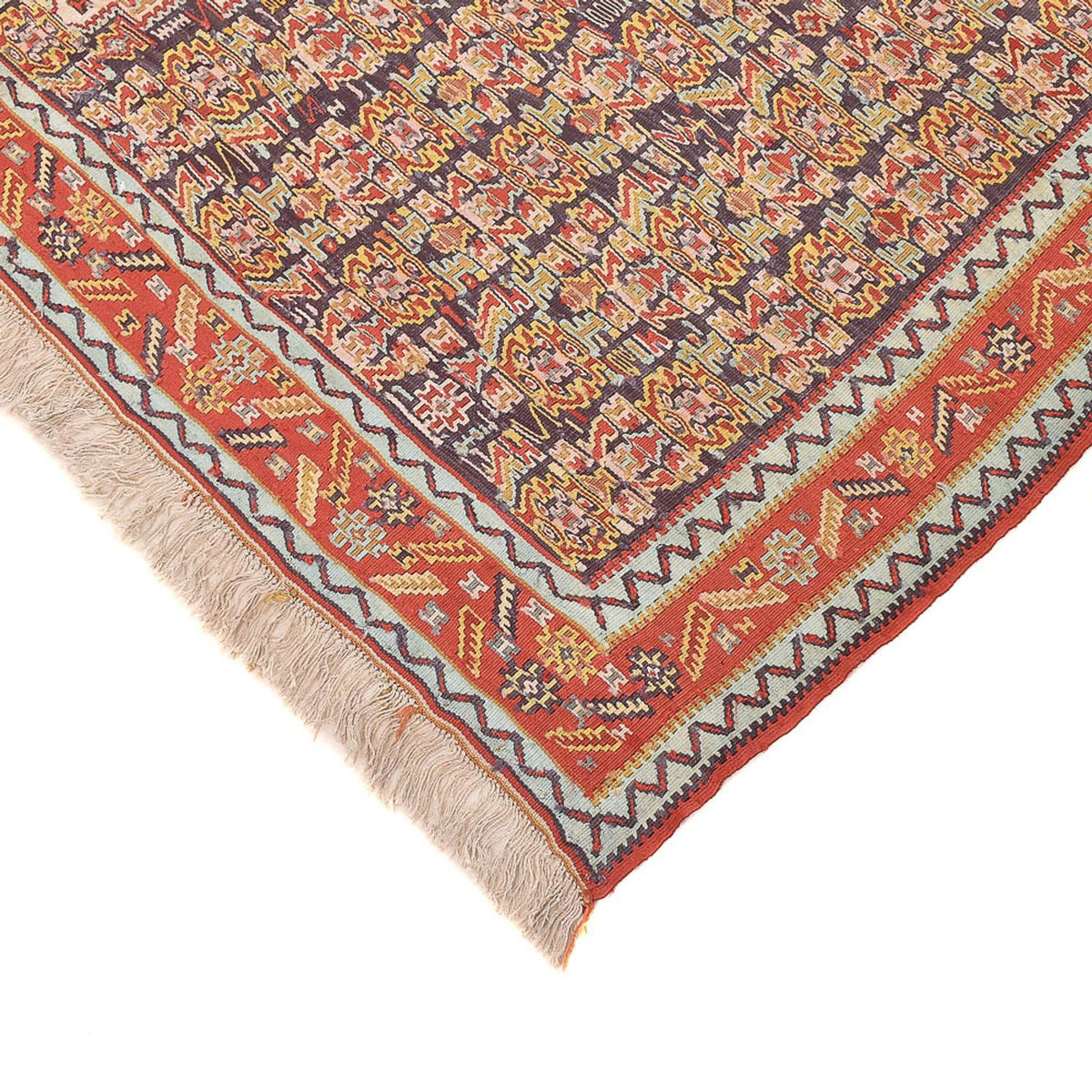 Tappeto Kelim - Orientale - 248 x 156 cm - rosso chiaro