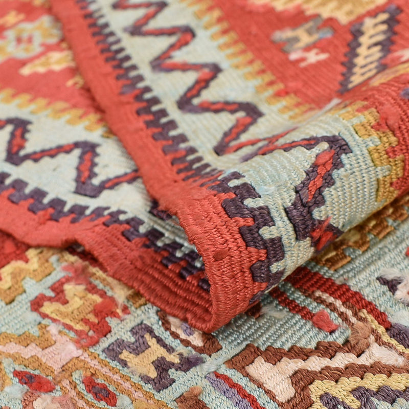 Tappeto Kelim - Orientale - 248 x 156 cm - rosso chiaro