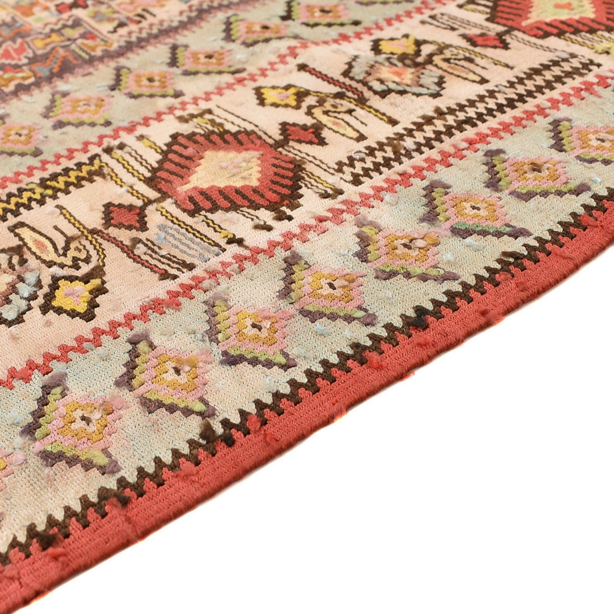 Tappeto Kelim - Orientale - 260 x 160 cm - rosso chiaro