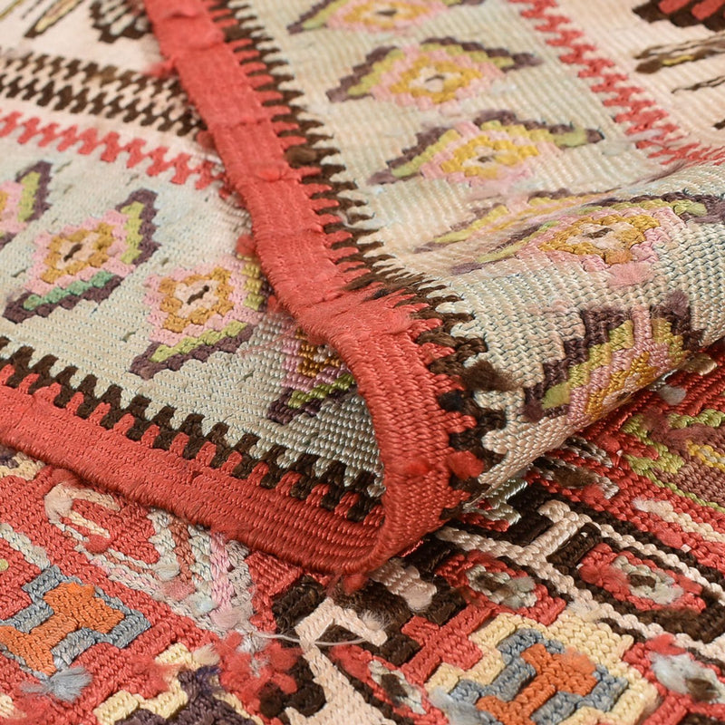 Tappeto Kelim - Orientale - 260 x 160 cm - rosso chiaro