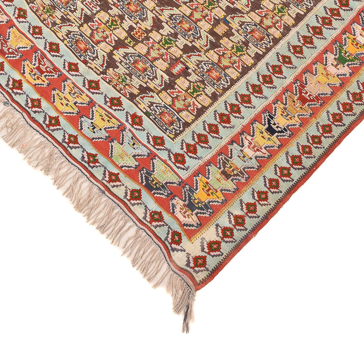 Tappeto Kelim - Orientale - 260 x 158 cm - rosso chiaro