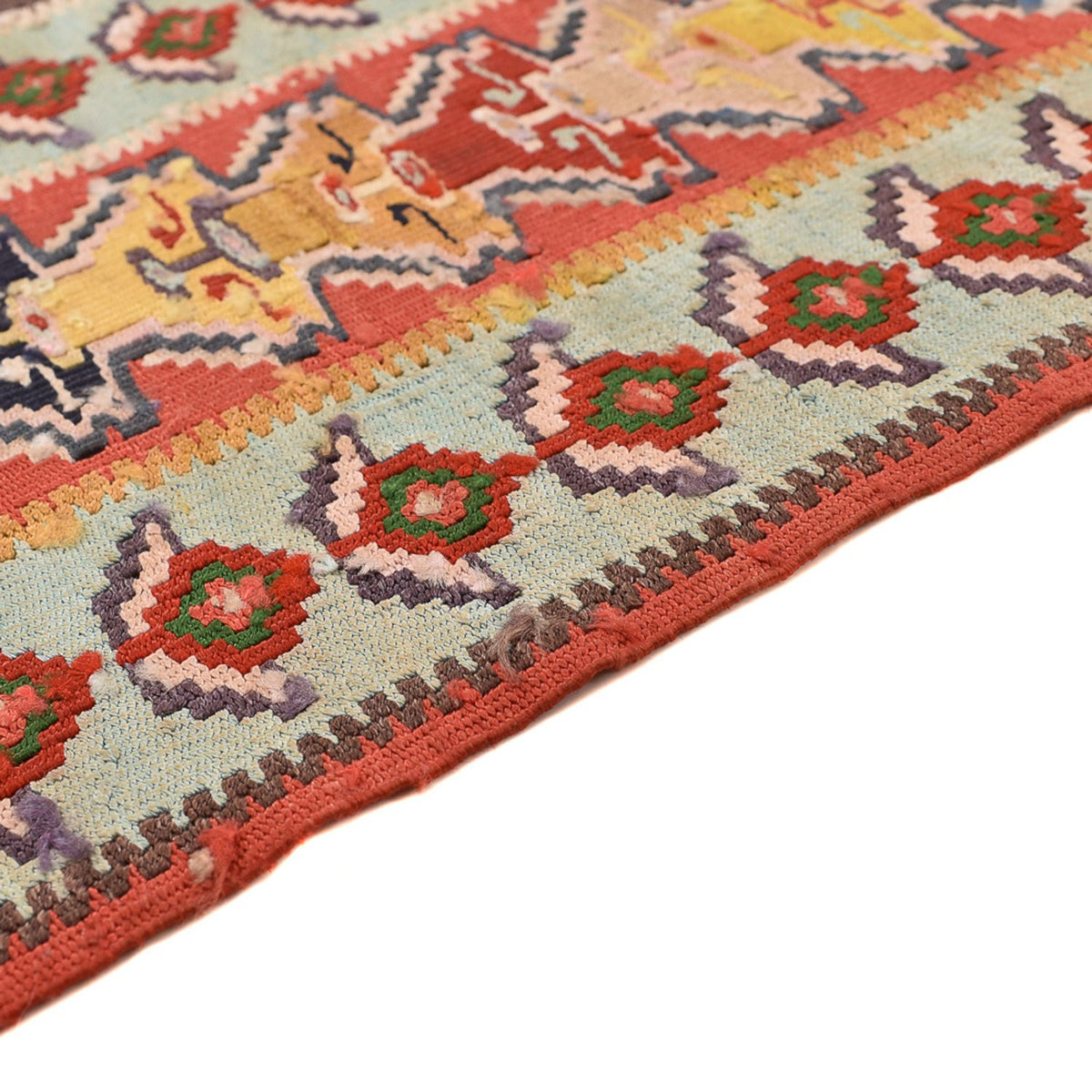 Tappeto Kelim - Orientale - 260 x 158 cm - rosso chiaro