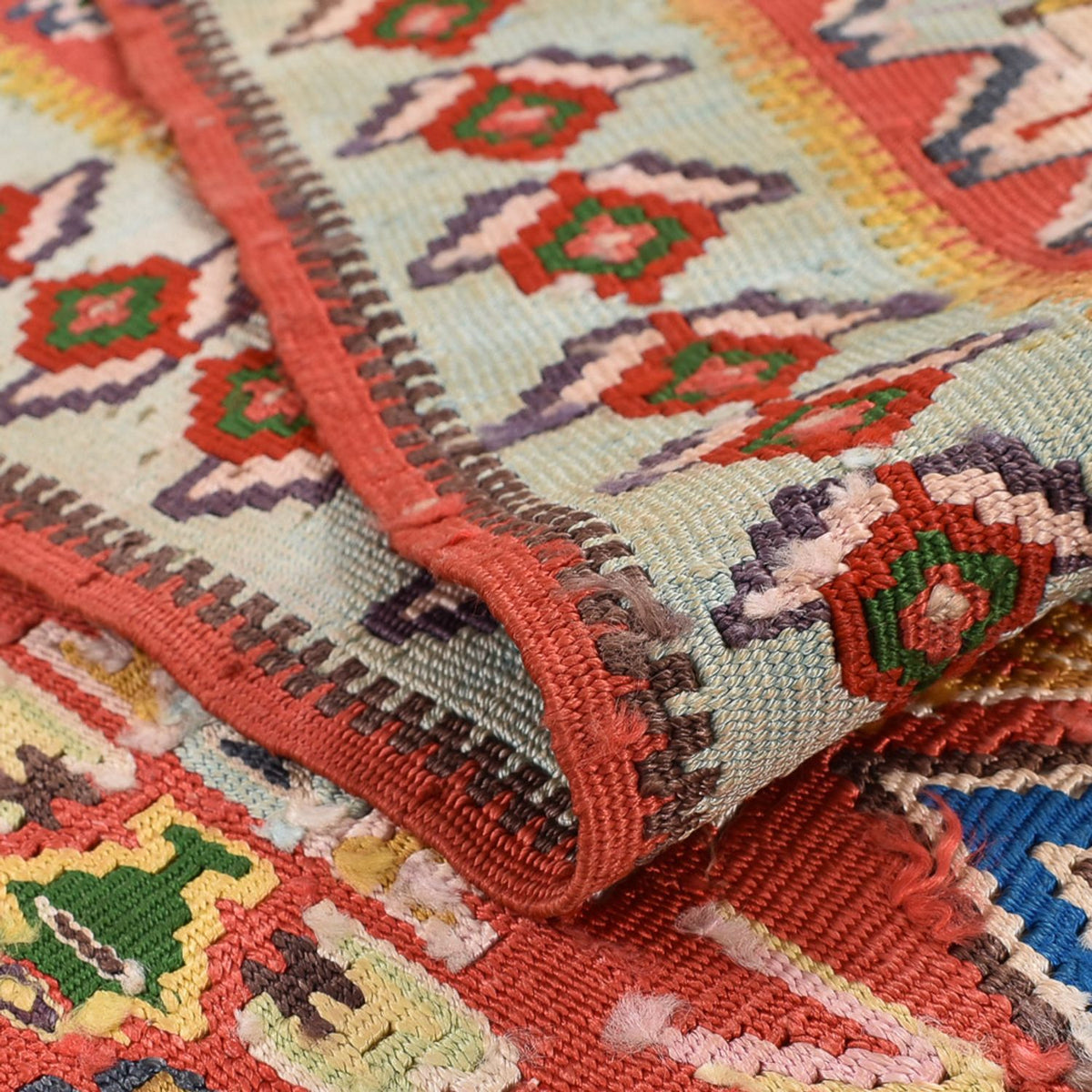 Tappeto Kelim - Orientale - 260 x 158 cm - rosso chiaro