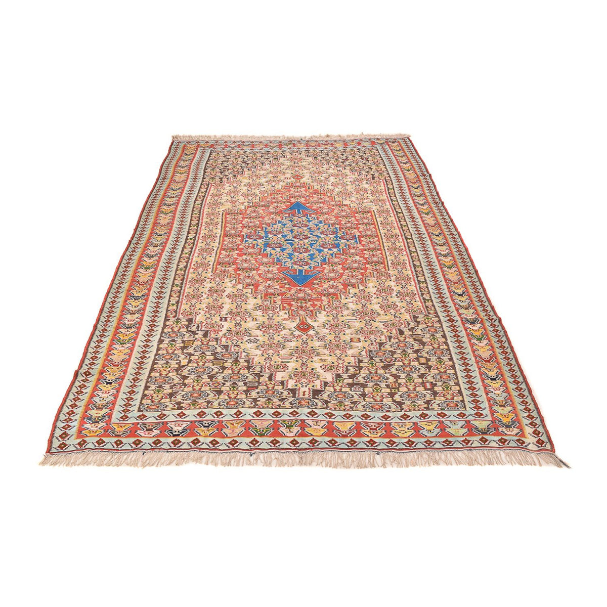 Tappeto Kelim - Orientale - 260 x 158 cm - rosso chiaro