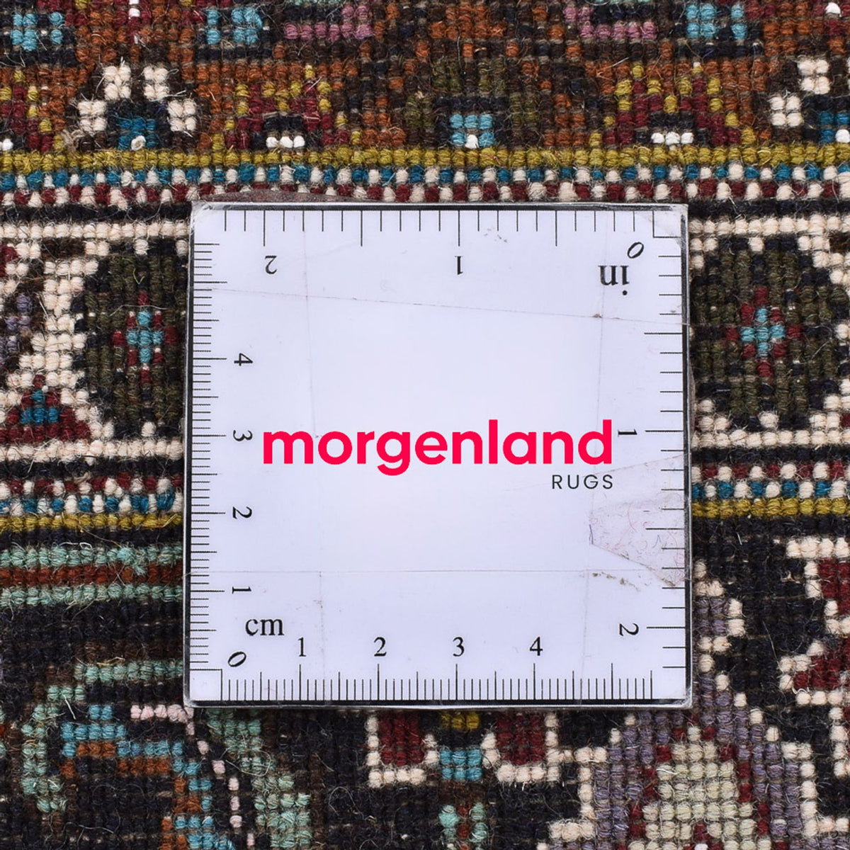 Tappeto Persero - Tabriz - Reale quadrato  - 200 x 200 cm - marrone