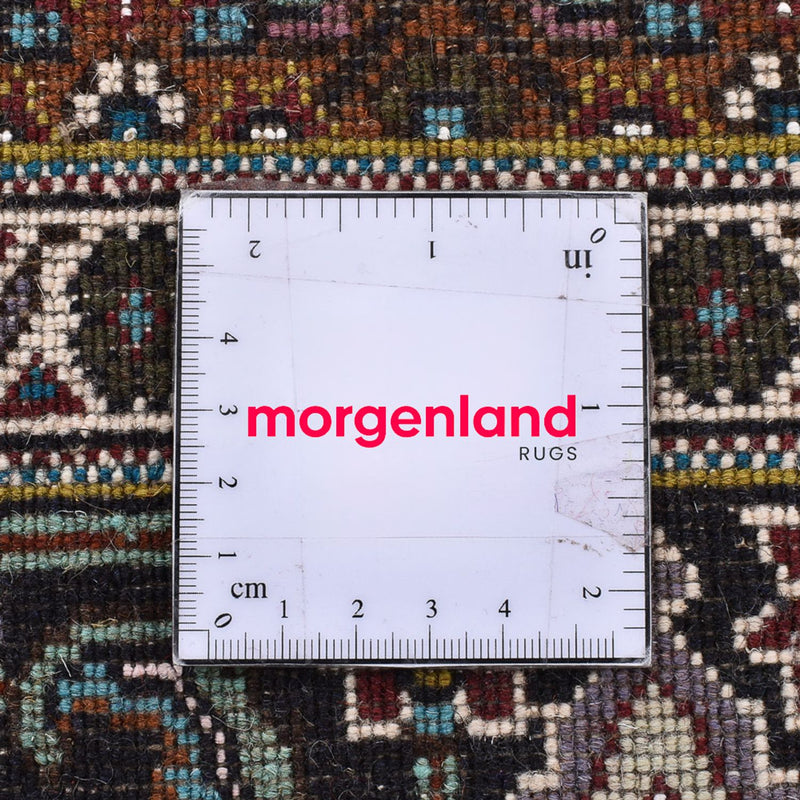 Tappeto Persero - Tabriz - Reale quadrato  - 200 x 200 cm - marrone