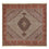 Tappeto Persero - Tabriz - Reale quadrato - 205 x 193 cm - marrone