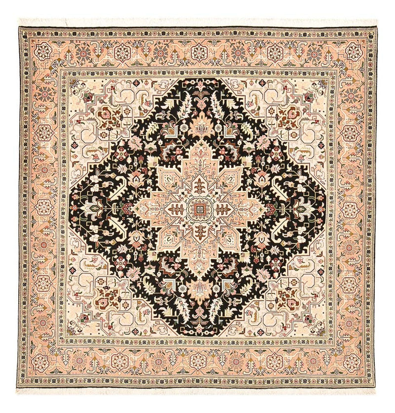Tappeto Persero - Tabriz - Reale quadrato  - 203 x 198 cm - multicolore