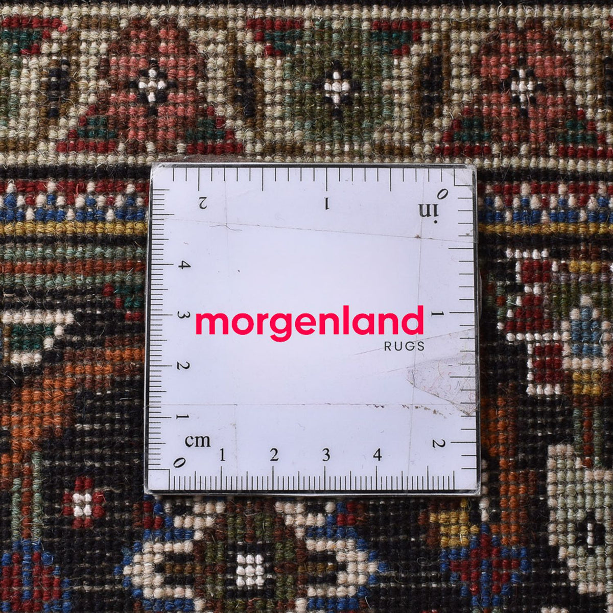 Tappeto Persero - Tabriz - Reale quadrato  - 209 x 198 cm - marrone