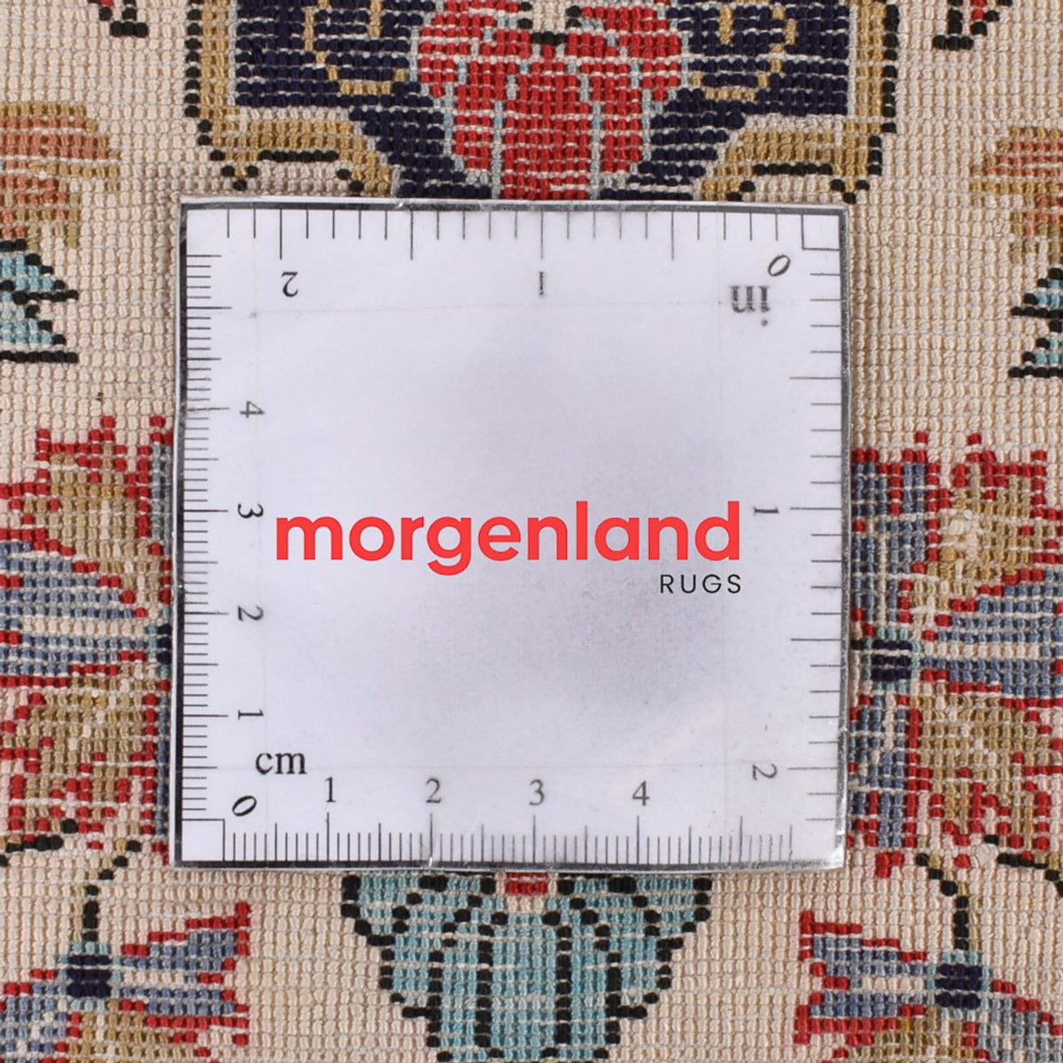 Tappeto corsia Tappeto di seta - Ghom seta - Premio - 222 x 69 cm - crema