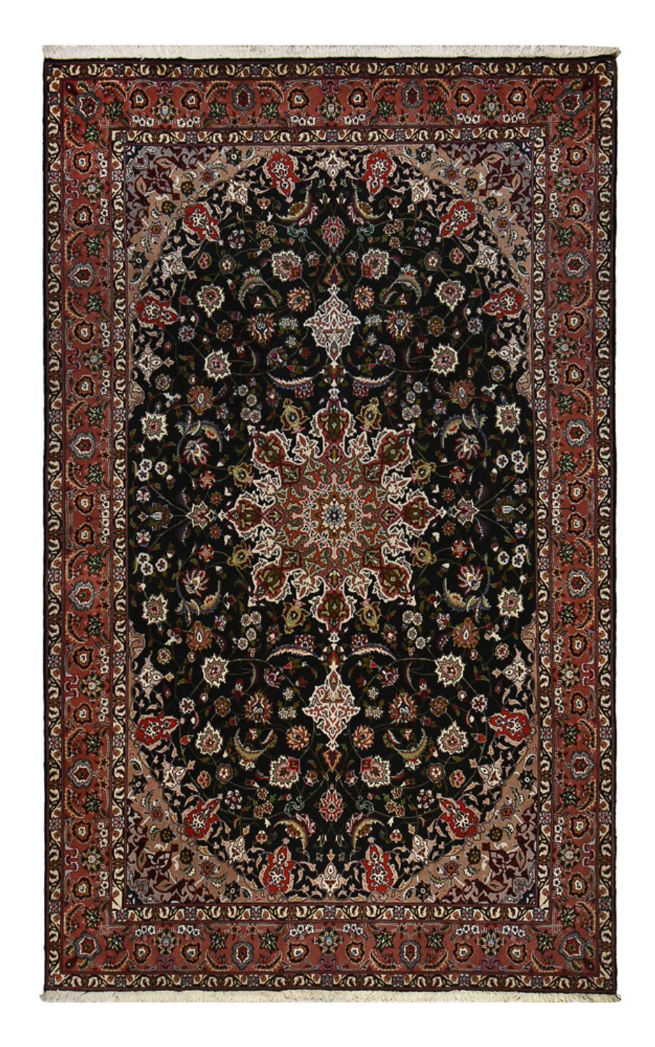 Tappeto Persero - Tabriz - Reale - 316 x 197 cm - blu scuro