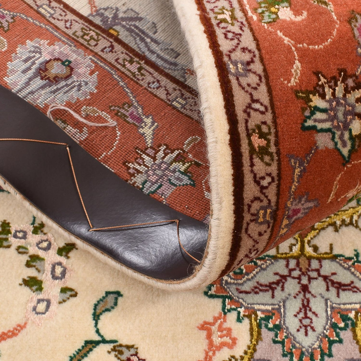 Tappeto corsia Tappeto Persero - Tabriz - Reale - 206 x 80 cm - multicolore