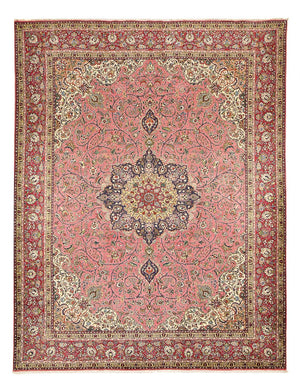 Tappeto Persero - Tabriz - Reale - 394 x 302 cm - salmone