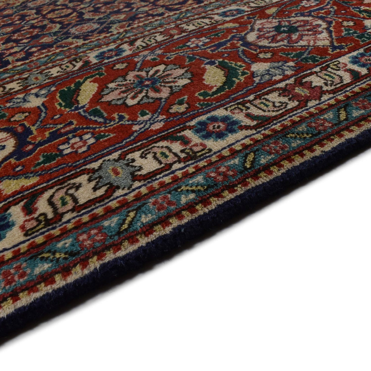 Tappeto Persero - Tabriz - Reale - 300 x 200 cm - marrone scuro