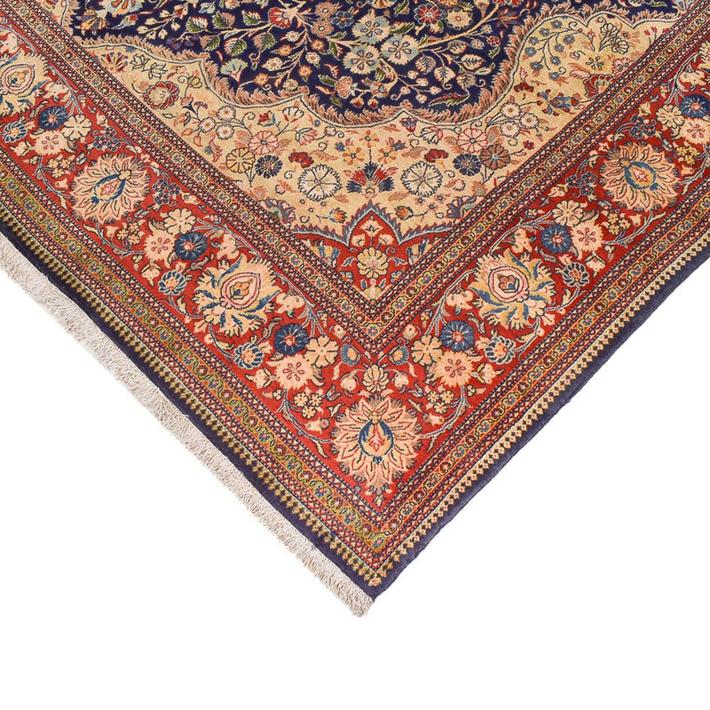 Tappeto Persero - Tabriz - Reale - 381 x 250 cm - blu scuro