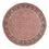 Tappeto Persero - Bidjar rotondo - 255 x 255 cm - rosso chiaro