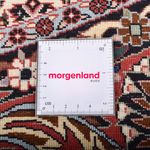 Tappeto Persero - Bidjar rotondo  - 250 x 250 cm - grigio chiaro