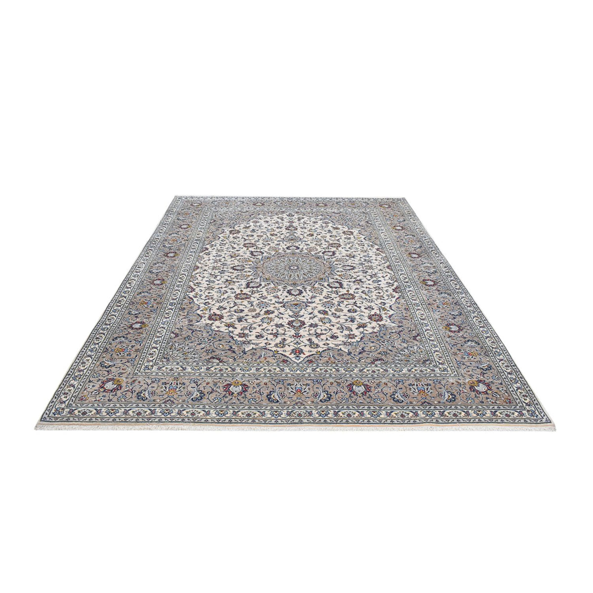 Tappeto Persero - Keshan - Reale - 343 x 250 cm - grigio