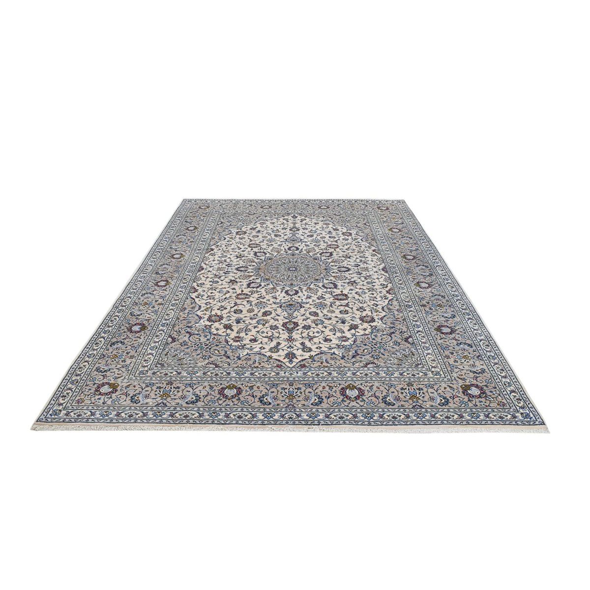 Tappeto Persero - Keshan - Reale - 350 x 240 cm - grigio