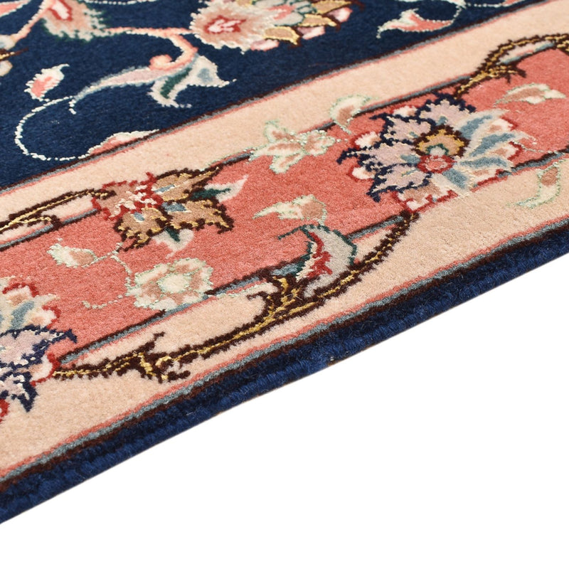 Tappeto corsia Tappeto Persero - Tabriz - Reale - 191 x 78 cm - blu scuro