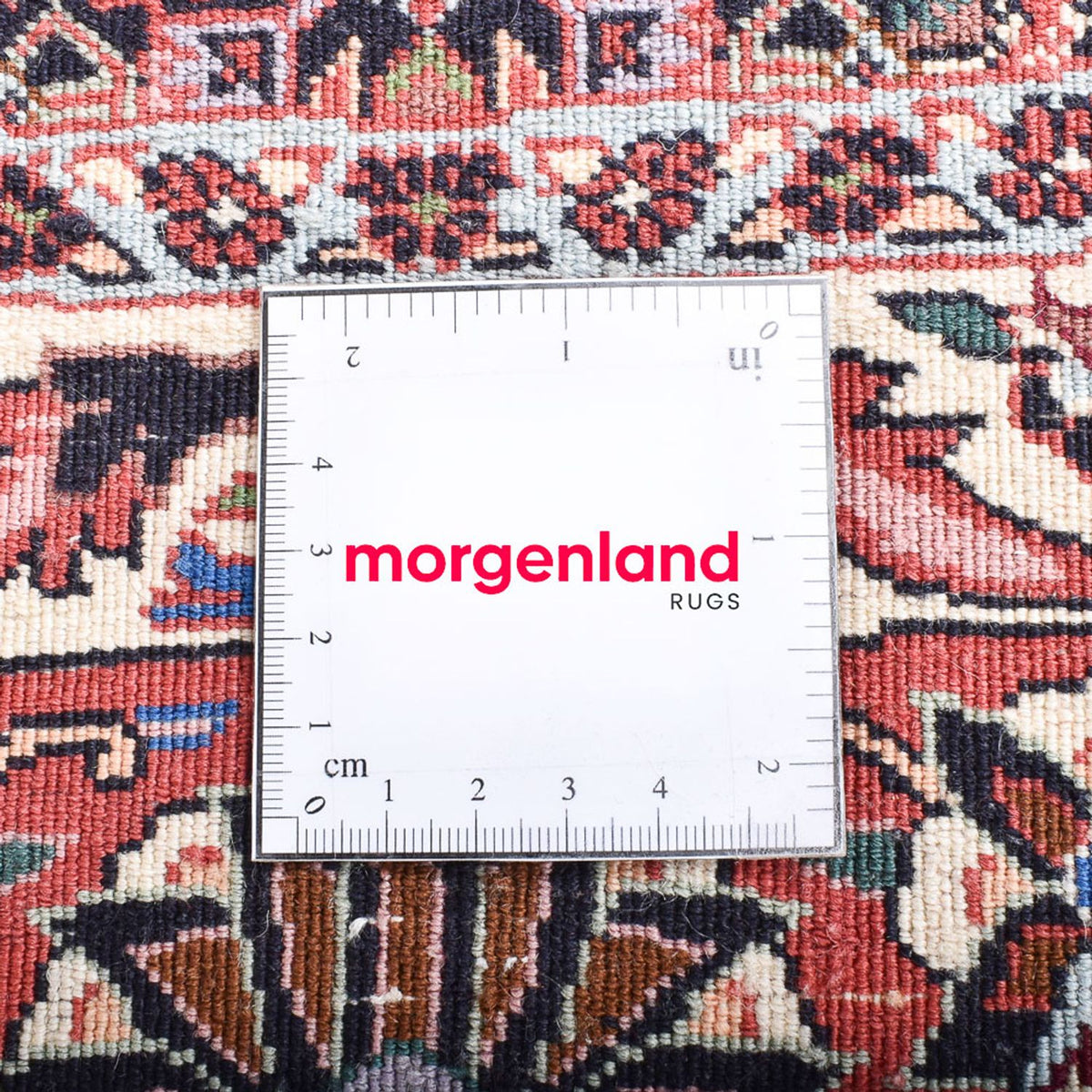 Tappeto Persero - Bidjar rotondo  - 255 x 255 cm - ruggine