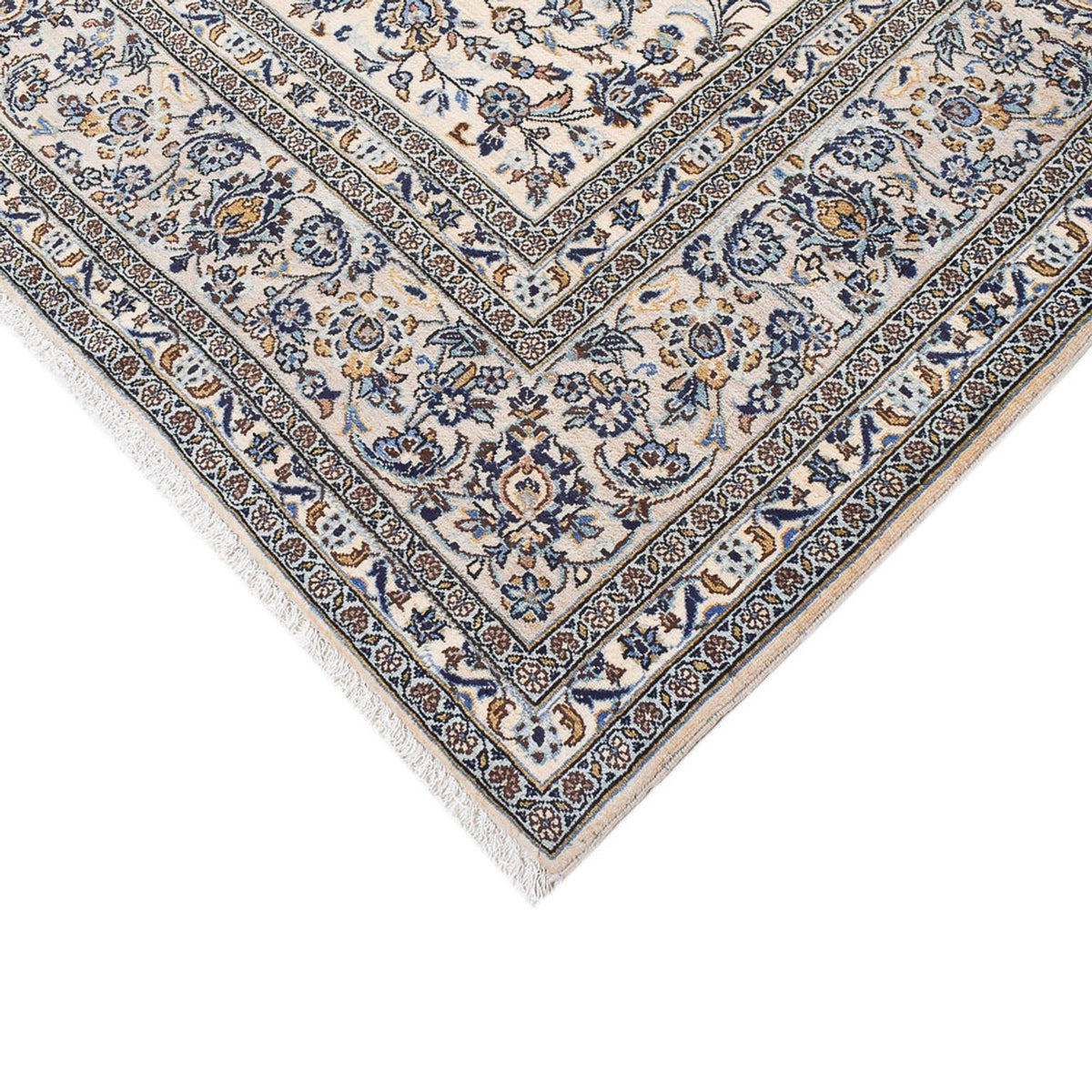Tappeto Persero - Keshan - Reale - 351 x 250 cm - grigio
