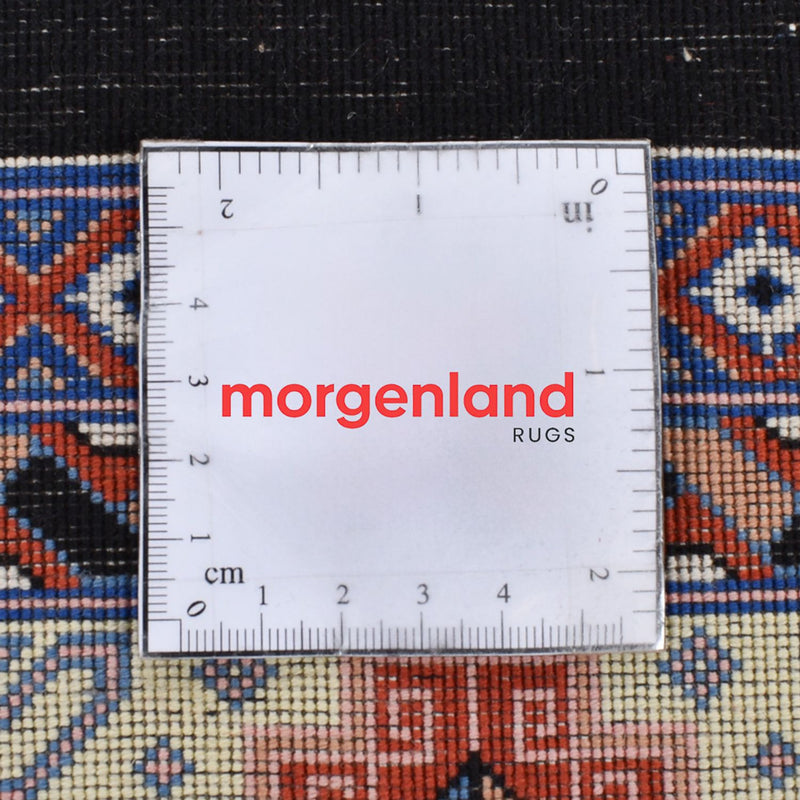 Tappeto corsia Tappeto Persero - Tabriz - Premio - 305 x 75 cm - blu scuro