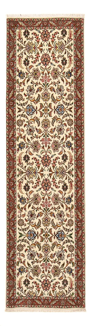 Tappeto corsia Tappeto Persero - Tabriz - Premio - 255 x 70 cm - sabbia