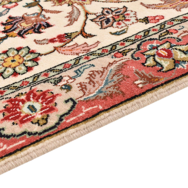Tappeto corsia Tappeto Persero - Tabriz - Reale - 202 x 69 cm - crema