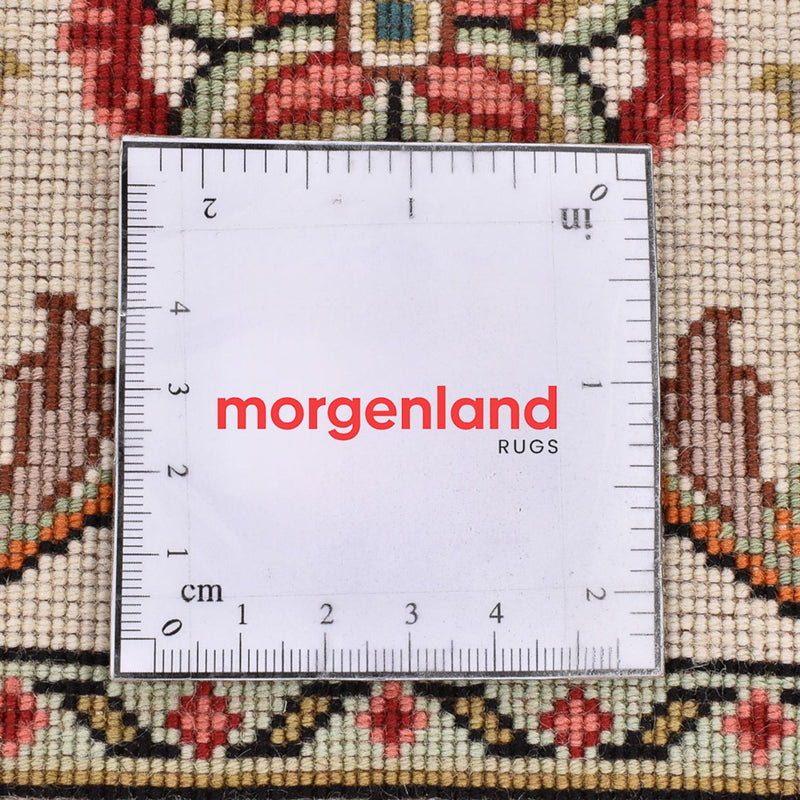 Tappeto corsia Tappeto Persero - Tabriz - Reale - 202 x 69 cm - crema