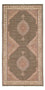 Tappeto corsia Tappeto Persero - Tabriz - Premio - 404 x 203 cm - sabbia
