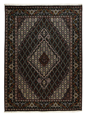 Tappeto Persero - Tabriz - Reale - 208 x 150 cm - marrone scuro