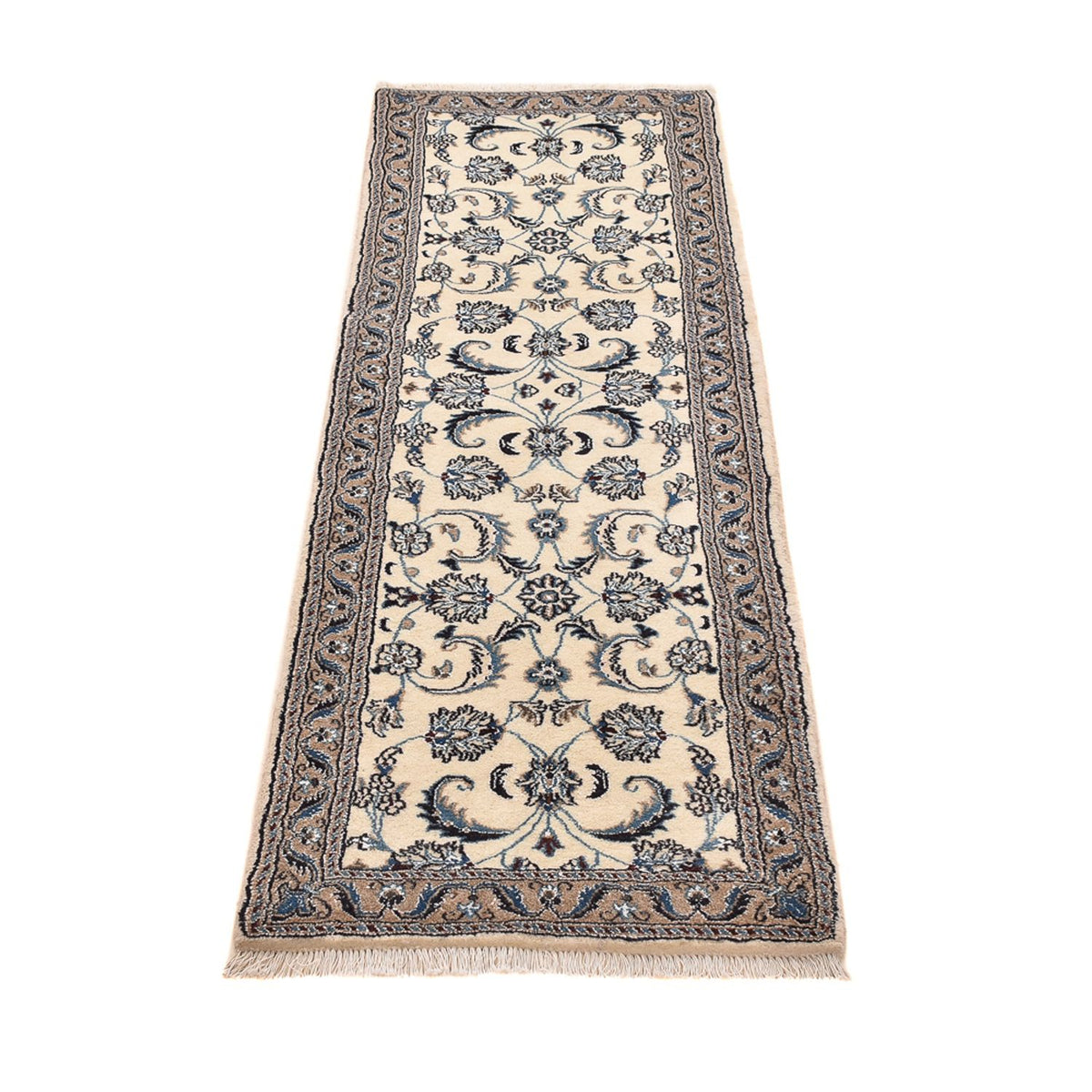 Tappeto corsia Tappeto Persero - Nain - Reale - 195 x 58 cm - crema