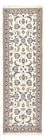 Tappeto corsia Tappeto Persero - Nain - Reale - 193 x 62 cm - crema
