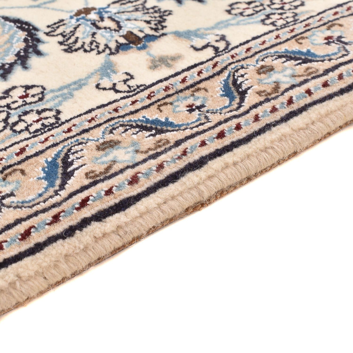 Tappeto corsia Tappeto Persero - Nain - Reale - 193 x 62 cm - crema