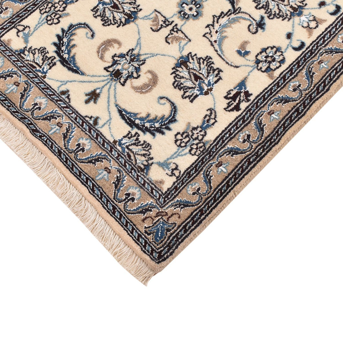 Tappeto corsia Tappeto Persero - Nain - Reale - 202 x 63 cm - crema