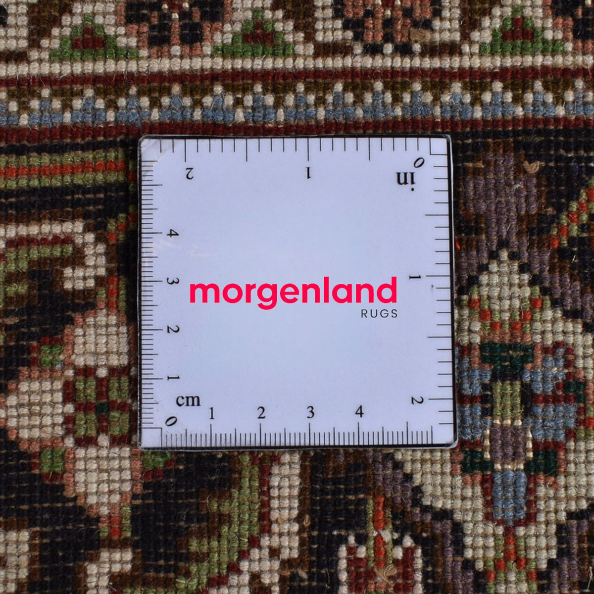 Tappeto Persero - Tabriz - Reale - 205 x 153 cm - marrone scuro