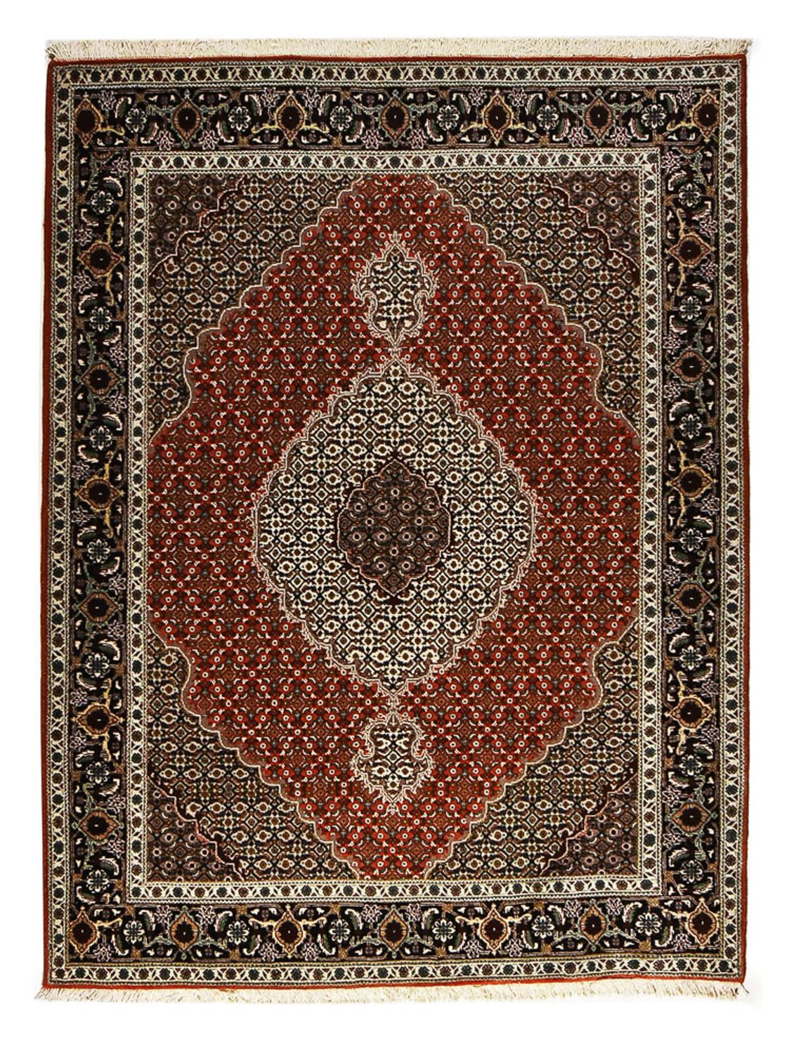 Tappeto Persero - Tabriz - Reale - 205 x 153 cm - rosso