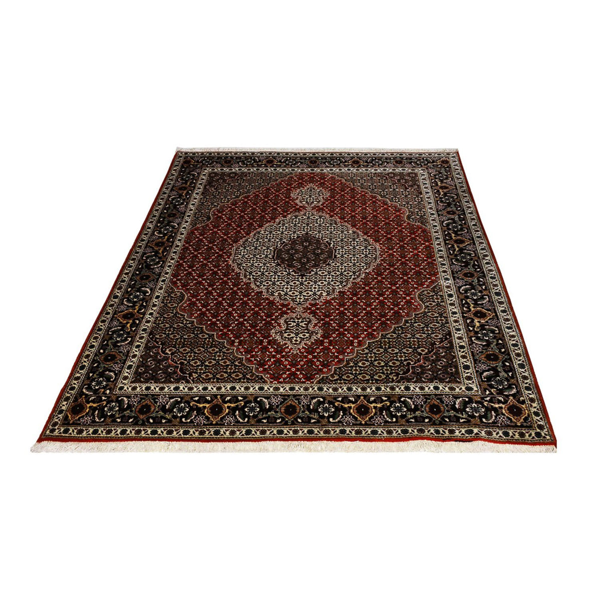 Tappeto Persero - Tabriz - Reale - 205 x 153 cm - rosso
