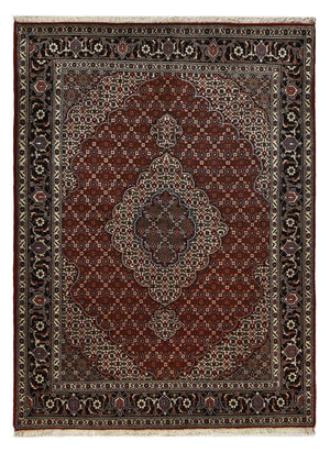 Tappeto Persero - Tabriz - Reale - 200 x 150 cm - rosso scuro